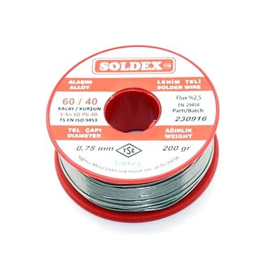 Soldex 0,75mm Solder Wire 200gr - 1