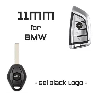 11mm Black Logo for Bmw-Mini (50Pcs) - Auto Key Store