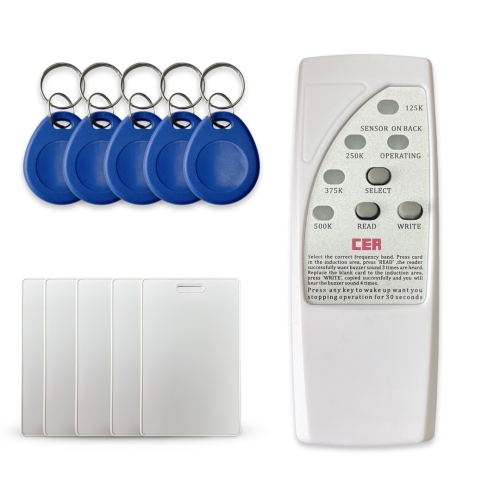 RFID Tag-Card Reader Copier Writer Duplicator Programmer with Tag&ID Card - 1