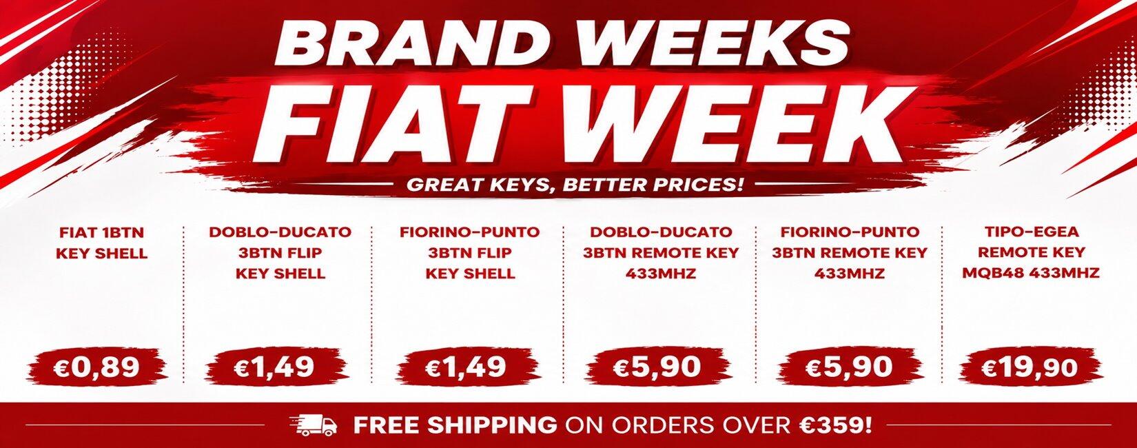 Brand Weeks