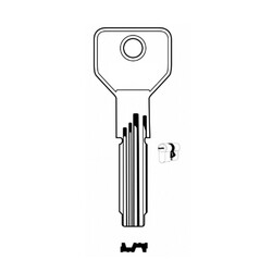 Auto Key Store - Abus AB48-AB1B House Key (10pcs) %100 Brass Made in Turkey