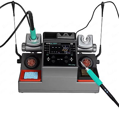 Aifen A902 Double Station Welding Rework Station C115 / C210 / C245 Handles - Aifen