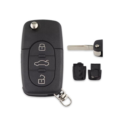 EFLAL Auto Schlüsselhülle Schutz Fob Keyless Für Audi A4 B9 A5 A6