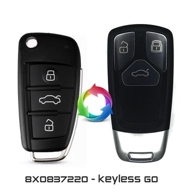 Audi A1 TT Q3 Keyless Go Modified Key 434MHz 8X0837220 - 3