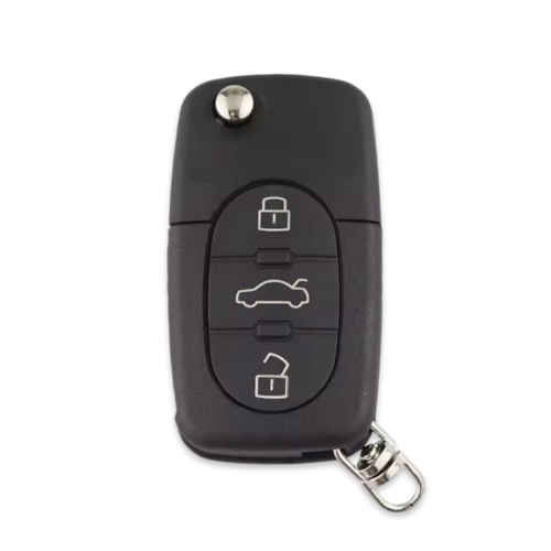 OEM Board Audi A2 A4 3Btn Flip Remote Key 433MHz 8Z0837231D - 1