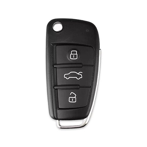 Audi A6 Q7 Flip Key 434MHz ID8E 4F0837220M - 1