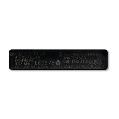 OEM Audi A6 Q7 Keyless Go Key 433MHz 8E 4F0837220AF - 4