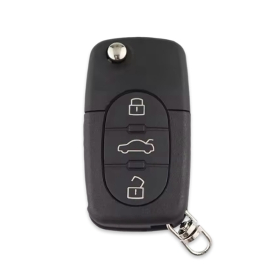 Audi A6 TT 3Btn Flip Remote Key 433MHz 4D0837231K (OEM Board) - 1