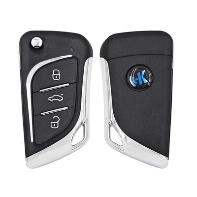 B30-3 Keydiy 3Btn Flip Remote Key - KeyDiy