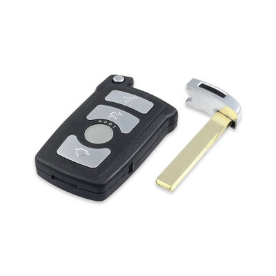 Bmw E65 4 Button Smart Key Shell Cover - 4