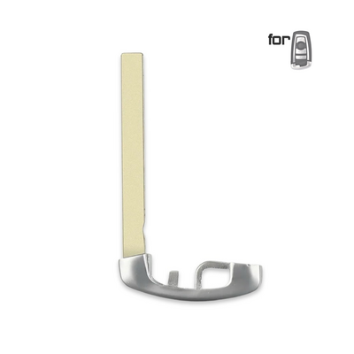 BMW F Series HU100 Emergency Key Blade Type 1 Silver - Bmw