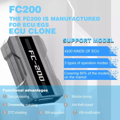 CG FC200 ECU Programmer Full Version Support 4200 ECUs And 3 Operating Modes Upgrade Of AT200 - 4