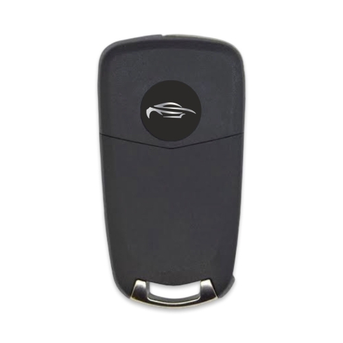 Chevrolet Captiva 3Btn Flip Remote Key Shell DWO5 Blade - 4