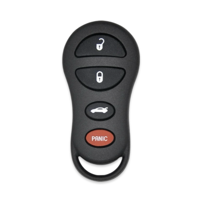 Chrysler Dodge Jeep 3+1Btn Remote Shell - Chrysler/Jeep