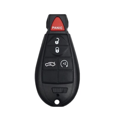 Chrysler Dodge Jeep Fobik 4+1Btn Key Shell - Chrysler/Jeep