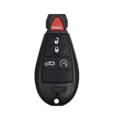 Chrysler Dodge Jeep Fobik 4+1Btn Key Shell - 1