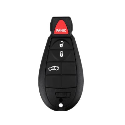 Chrysler Dodge Jeep Fobik 3+1Btn Key Shell - 1