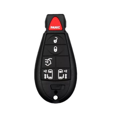 Chrysler Dodge Jeep Fobik 5+1Btn Key Shell - 1