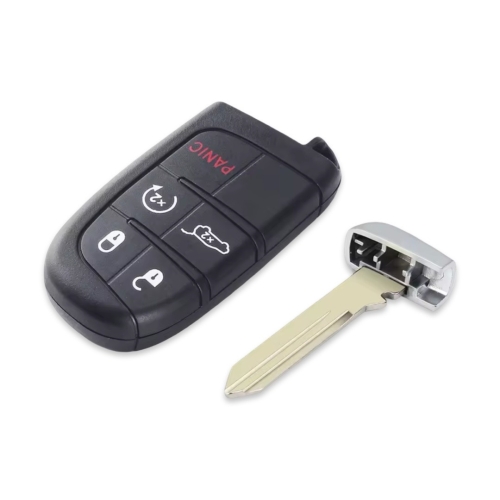 Chrysler-Jeep 4+1Btn Smart Key Shell CY24 - 2