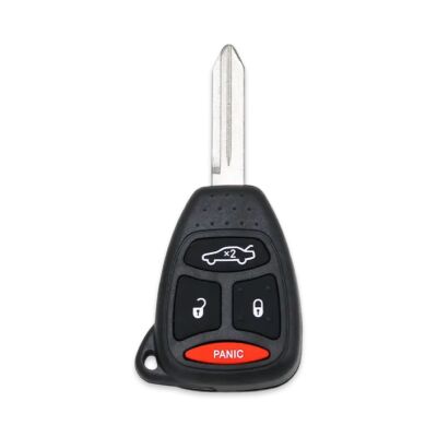 Chrysler Jeep Dodge 3+1Btn Key Shell (no Battery H) - 1