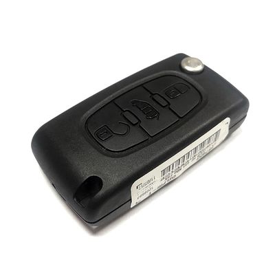 Citroen 3 Buttons Remote Flip Key 434MHz Genuine Board - 1