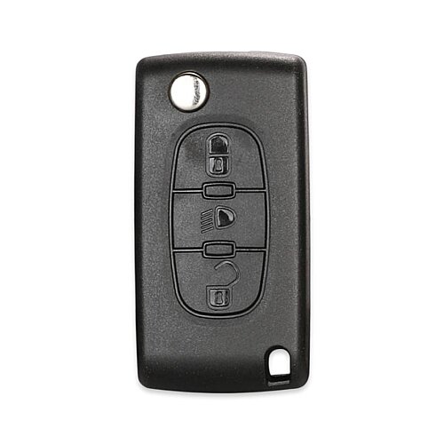 Citroen 3Btn Key Shell (No Battery Holder) - 1