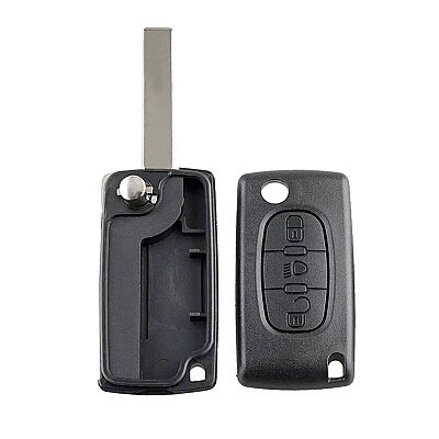 Citroen 3Btn Key Shell (No Battery Holder) - 3