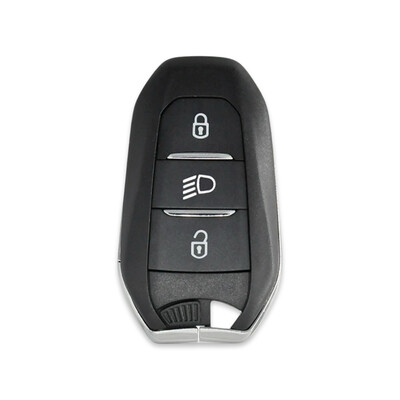 Citroen 3Btn Smart Key Shell New Type Small Board with Light Button - Citroen