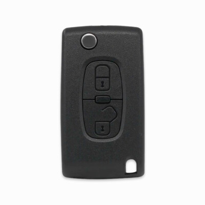 Citroen C-Crosser C4 Aircross 2Btn Flip Remote Key Shell - Citroen