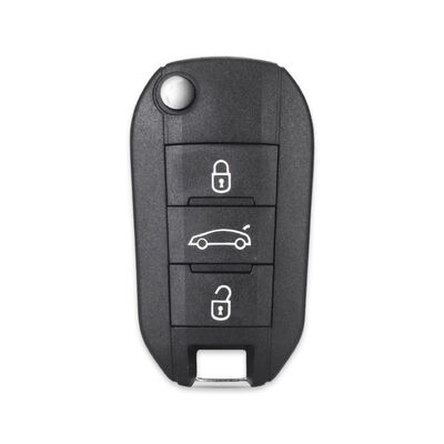 Citroen Cactus C-Elysee 3Btn Flip Key Shell Cover - 1