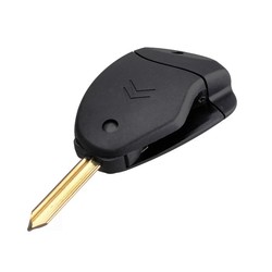 Citroen Xantia Xsara 2Btn Flip Key Shell SX9 - 2