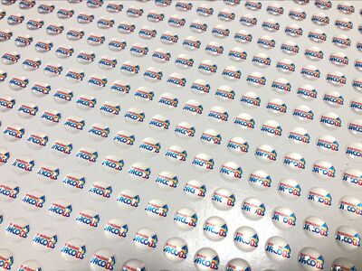 Custom Gel Logo all Sizes 1000Pcs (KD Remotes, Xhorse Remotes and others) - 4