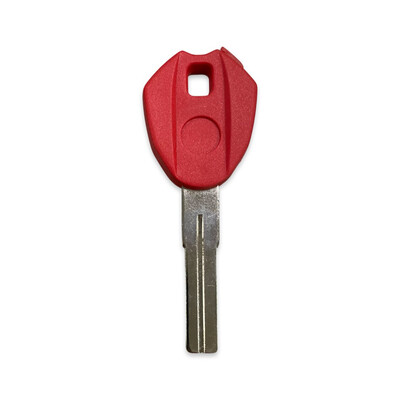 Ducati ZD30 Transponder Key Red (%100 Brass) Made in Türkiye - Ducati