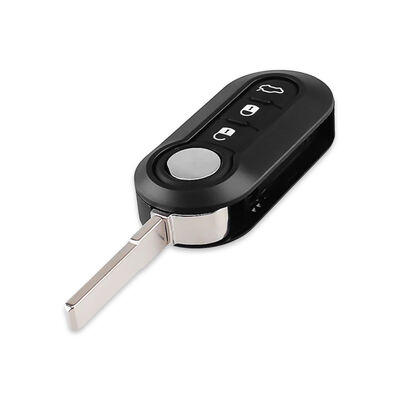 Fiat 500 series Punto Evo 3Btn Flip Key Shell - 2