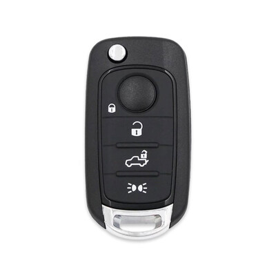 Fiat 500X Stilo Egea 4Btn Flip Remote Key Shell - Fiat