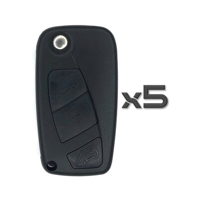 Fiat Fiorino Punto Remote Key 434MHz ID46 Delphi 5PCS - Thumbnail