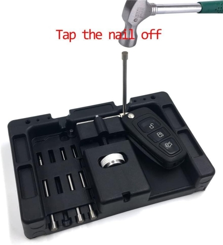Car Flip Key Vice Fixing Pin Remove Tool for Car Door Key Repair The Key Repair - 6