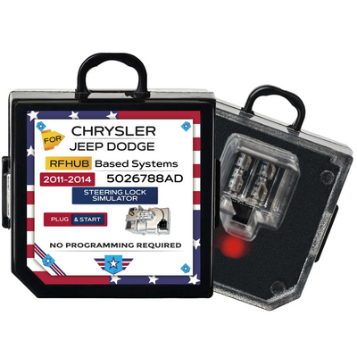 For Chrysler Jeep Dodge 2011-2014 Steering Lock Emulator Simulator - Chrysler/Jeep