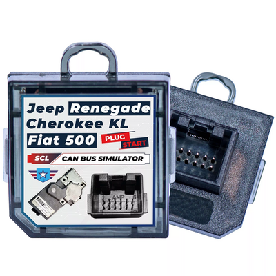 For Jeep Renegade Cherokee KL Fiat 500 Steering Lock Emulator Simulator - 1