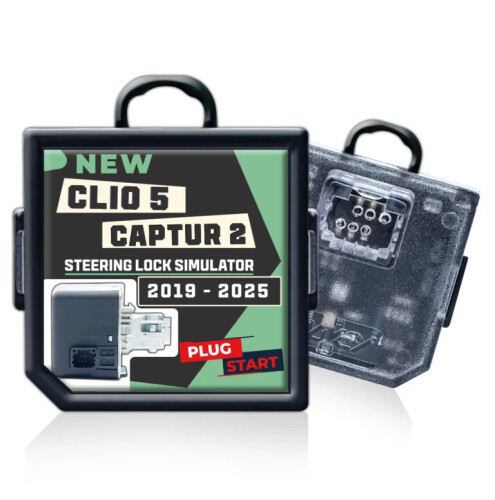 For Ren Clio 5 Captur 2 New Version 2021 & UP Steering Lock Emulator Simulator - Goldcar