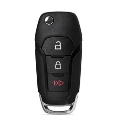 Ford 2+1 Buttons Flip Key Shell New Type - 1