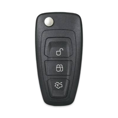 Ford C-Max Focus Custom 3Btn Flip Key Shell - Ford