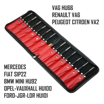GT-X Full Auto Openner Kit Lock Pick Tools VA2-VA6-SIP22-HU66-HU92-HU100-HU101-HU41