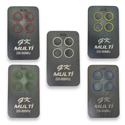 GK-MULTI All in One Rolling and Fixed Duplicate Remote Multi Frequancy 250-868MHz (40 Models) - 2