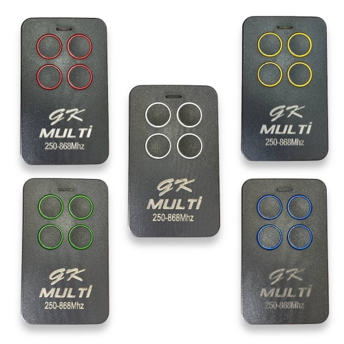 GK-MULTI All in One Rolling and Fixed Duplicate Remote Multi Frequancy 250-868MHz (40 Models) - 2