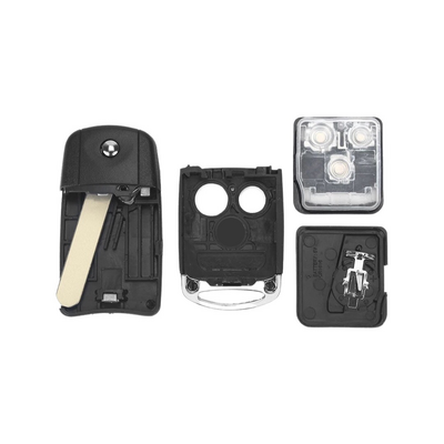 Honda 2Btn Old Flip Key Shell - 3