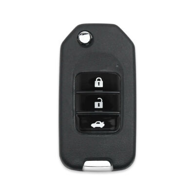 Honda Civic Accord CR-V 3Btn Flip Key Shell - 1