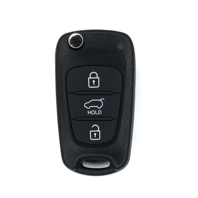 OEM Hyundai i30 3Btn Flip Remote Key ID60 433MHz 95430-A5100 - 1
