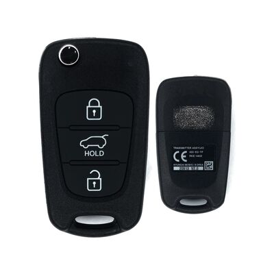 Hyundai ix20 3 Buttons Remote Key 434MHz Genuine 95430-1K001 - 1