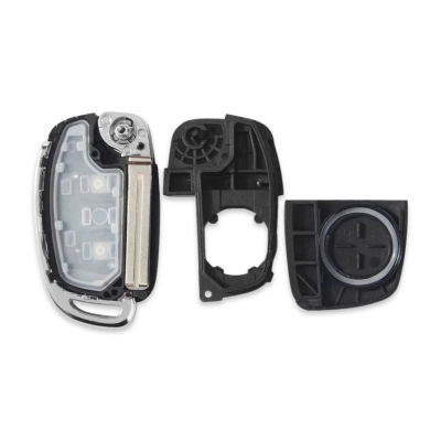 Hyundai New i20 Bayon 3Btn Flip Key Shell - 2